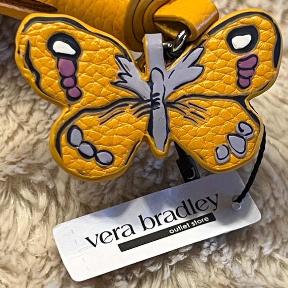 VERA BRADLEY Butterfly Key Chain - Picture 3 of 8